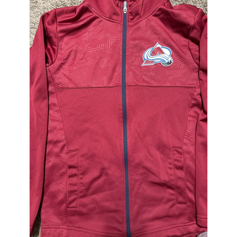 Fanatics Colorado‎ Avalanche Burgundy Zip-up Sz S